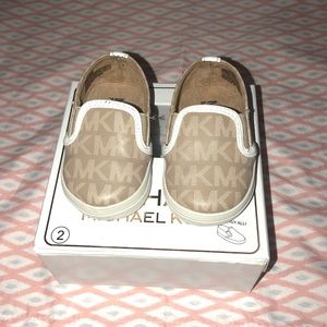 Baby girl MK slip ons